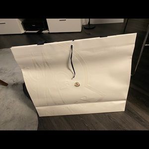 Moncler shopping bag